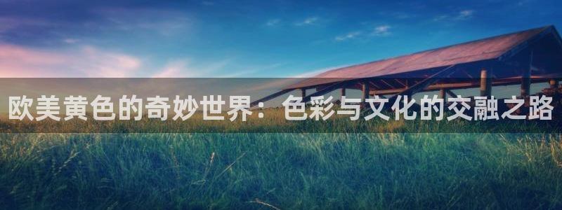 亚洲经典视频不卡：欧美黄色的奇妙世界：色彩与文化的交融之路